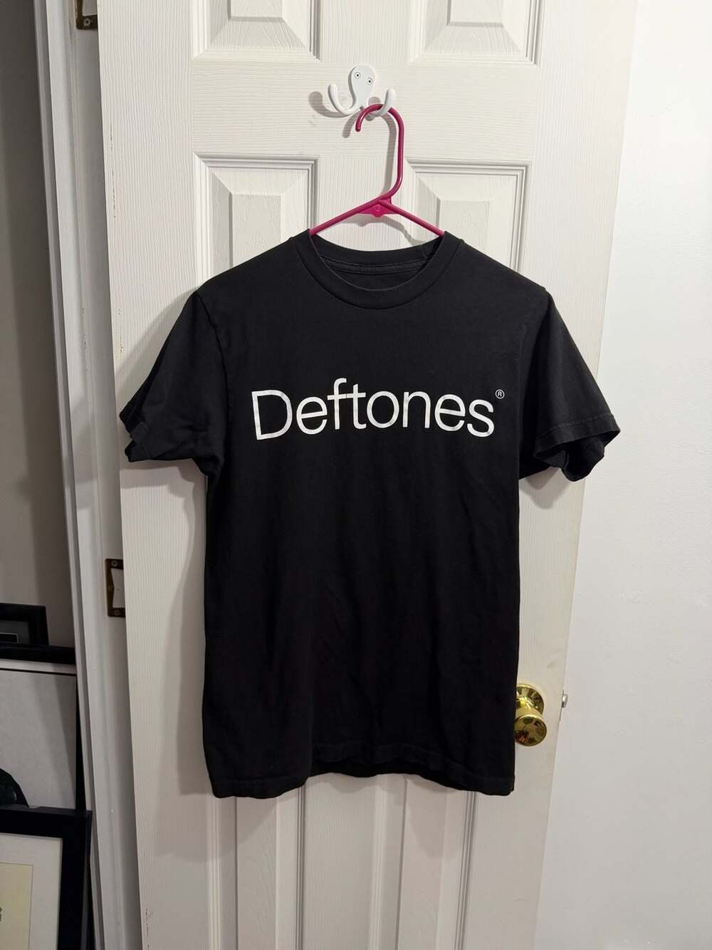 Deftones Ohms Album Double Sided Black Graphic T-Shirt